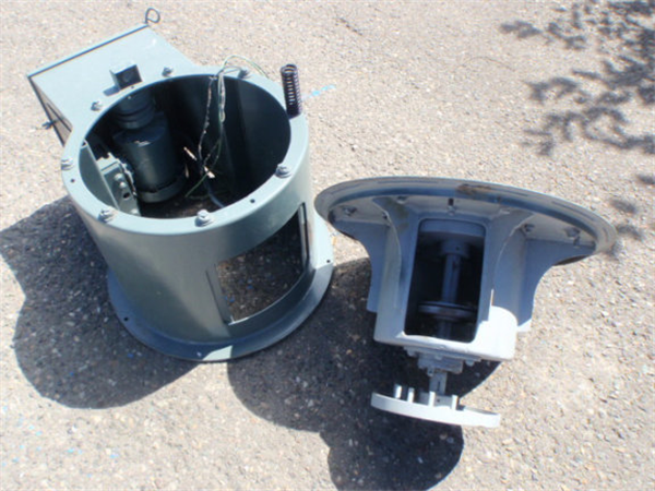 Midwestern 24" Vibrating Rotary Screen With 1/2 Hp Motor)